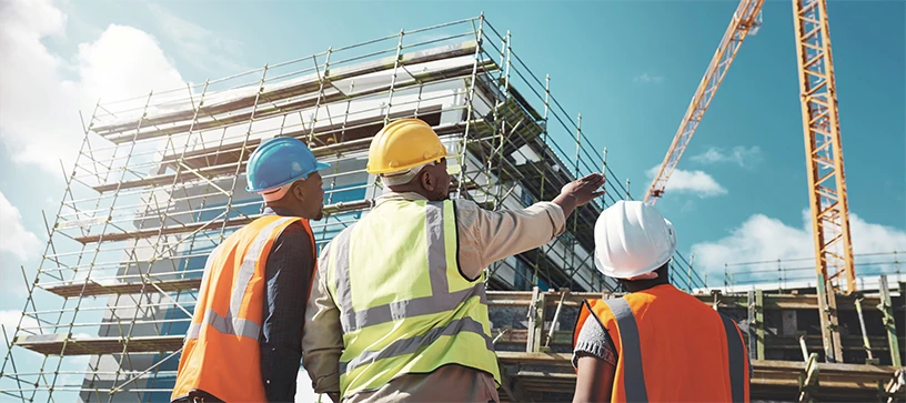 Construction de bâtiments professionnels
